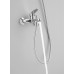 Настенный смеситель для ванны и душа Arrow AG3605 с выдвижной планкой хром