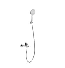 Настенный смеситель для ванны и душа Arrow AG3605 с выдвижной планкой хром