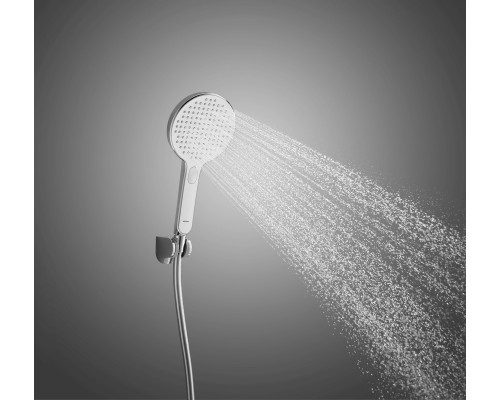 Настенный смеситель для ванны и душа Arrow AG3605 с выдвижной планкой хром