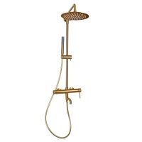 Душевая система Raiber premium RPG-006 Graceful, матовое золото