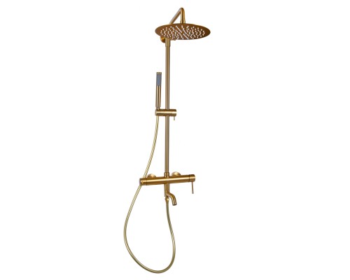 Душевая система Raiber premium RPG-006 Graceful, матовое золото