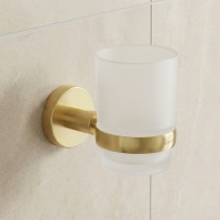 Стакан для ванной Benesque Lumiere 70010704 латунь брашированная