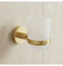 Стакан для ванной Benesque Lumiere 70010704 латунь брашированная