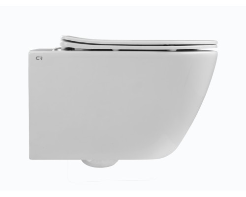 Подвесной безободковый унитаз Charus Estella EWC700-121W сиденьем микролифт