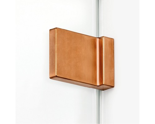 Шторка для ванны NEW TRENDY AVEXA COPPER BRUSHED 100x150 брашированная медь