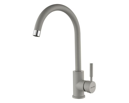 Смеситель для кухни Paulmark Holstein Ho212063-GRS Серый дым