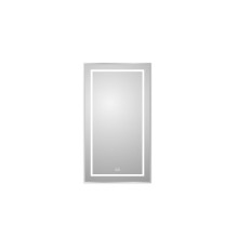 Зеркало BelBagno Kraft 50 с подсветкой Сатин с сенсорным выключателем и подогревом