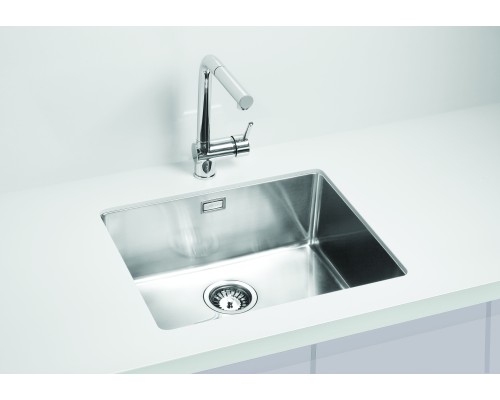 Кухонная мойка Alveus Kombino 50 1100237 нержавеющая сталь в комплекте с сифоном