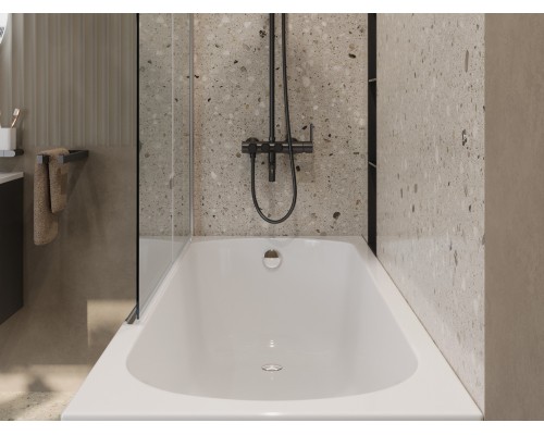 Шторка на ванну Cezares ECO-V-21-120/140-C-Cr