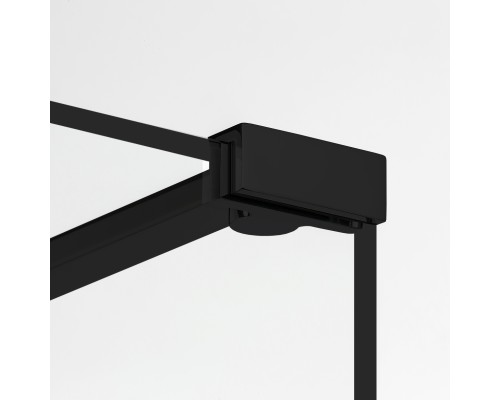 Шторка для ванны NEW TRENDY NEW MODUS BLACK 60x150 черный