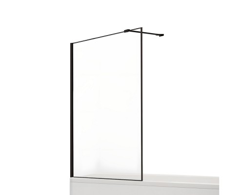 Шторка для ванны NEW TRENDY NEW MODUS BLACK 60x150 черный
