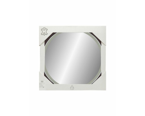 Зеркало Континент Millenium D 500 с подсветкой Белое с сенсорным выключателем