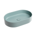 Чаша накладная овальная Ceramica Nova Element 60x38 Зеленый Матовый