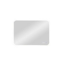 Зеркало Континент Demure 900х700 с подсветкой с сенсорным выключателем с подогревом с часами