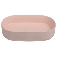 Раковина ISVEA Infinity накладная 550x360x120 лососевый матовый 10NF65055SV-2S