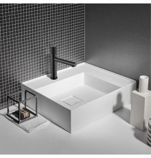 Смеситель для раковины Vincea Groove VBF-4G1MB черный