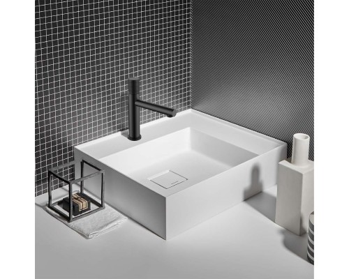 Смеситель для раковины Vincea Groove VBF-4G1MB черный