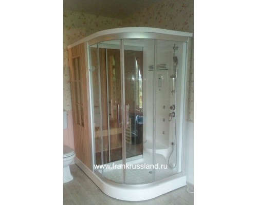 Кабина с финской сауной FRANK F901L левосторонняя 170x110 см