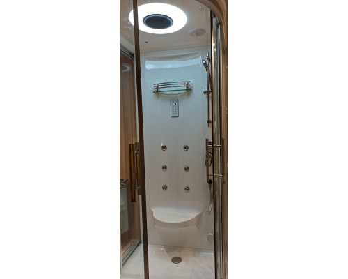 Кабина с финской сауной FRANK F901L левосторонняя 170x110 см