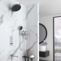 Душевой комплект Vincea VSFW-433TI3RCH встраиваемый, термостат, трехрежимный, хром