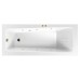 Ванна гидромассажная Excellent Ava 160x70 Line Nano Золото