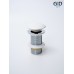 Белый матовый керамический донный клапан Gid Whm100 74403k