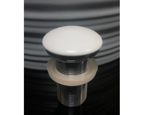 Белый матовый керамический донный клапан Gid Whm100 74403k