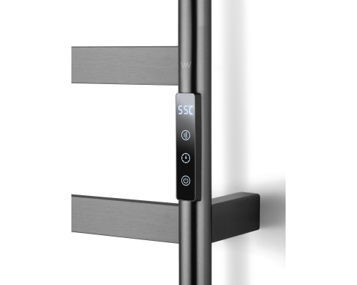 Полотенцесушитель электрический Wonzon&Woghand D?SSELDORF, Темный графит WW-A204-GM