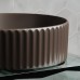 Раковина-чаша накладная Ceramicanova темно-Коричневый матовый 360x360x115