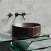 Раковина-чаша накладная Ceramicanova темно-Коричневый матовый 360x360x115