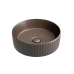 Раковина-чаша накладная Ceramicanova темно-Коричневый матовый 360x360x115