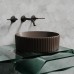 Раковина-чаша накладная Ceramicanova темно-Коричневый матовый 360x360x115