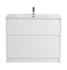 Тумба под раковину BelBagno Kraft 100 KRAFT-1000-2C-PIA-BO Bianco Opaco