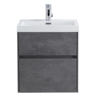 Тумба под раковину BelBagno Pietra Mini 50 подвесная Stucco Cemento