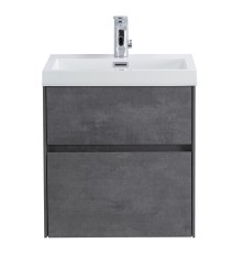 Тумба под раковину BelBagno Pietra Mini 50 PIETRA MINI-500AS-2C-SO-SCM подвесная Stucco Cemento