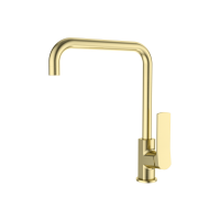 Смеситель для кухни Wonzon&Woghand, Брашированное золото