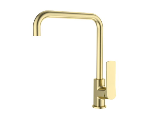 Смеситель для кухни Wonzon&Woghand, Брашированное золото