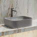 Чаша накладная прямоугольная Ceramica Nova Element 50x38 Серый Матовый