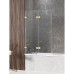 Шторка для ванны NEW TRENDY AVEXA GOLD SHINE 110x150 L золото