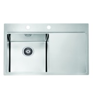 Кухонная мойка Alveus PURE 20 SAT-90 790x525 1103610 левая-правая