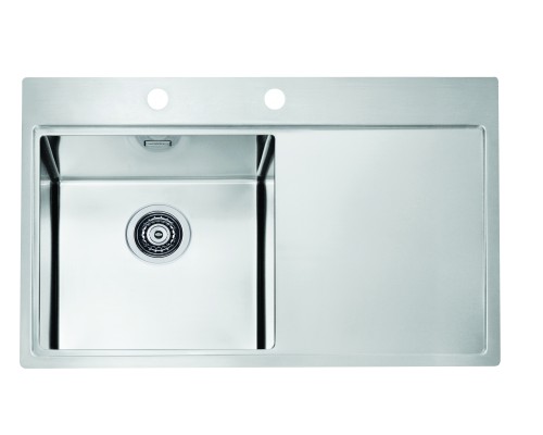 Кухонная мойка Alveus PURE 20 SAT-90 790x525 1103610 левая-правая