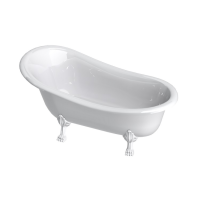 Ванна из искусственного камня Astra form РОКСБУРГ 1700х790 белый