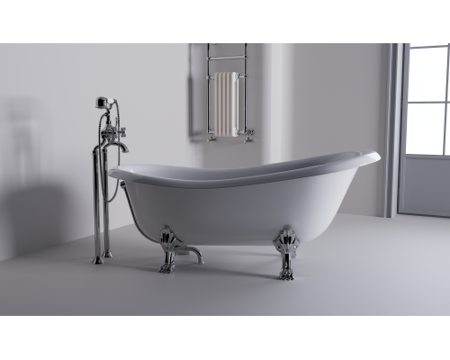 Ванна из искусственного камня Astra form РОКСБУРГ 1700х790 белый