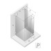 Душевое ограждение NEW TRENDY AVEXA WHITE R 120x110x200 белый