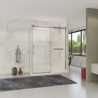 Душевой уголок Vincea Como Soft VSR-1CS8014CL 1400x800 хром стекло прозрачное