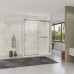 Душевой уголок Vincea Como Soft VSR-1CS9014CL 1400x900 хром стекло прозрачное