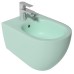 Биде ISVEA Infinity подвесной 365x530x400, мятно-зеленый матовый 10NF41001SV-2T