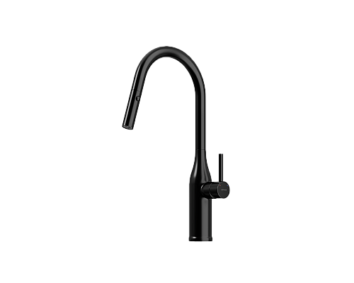 Смеситель для кухни SANCOS Grand SC4002MB с выдвижным изливом, матовый черный Смеситель для кухни SANCOS Grand SC4002MB с выдвижным изливом, матовый черный