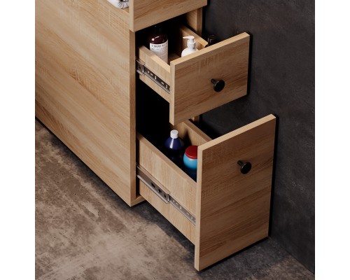 Шкаф-пенал Onika Кроун 20 напольный, дуб сонома