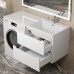Тумба под стиральную машину подвесная Uperwood Tanos 60х47,5х50 см, белая